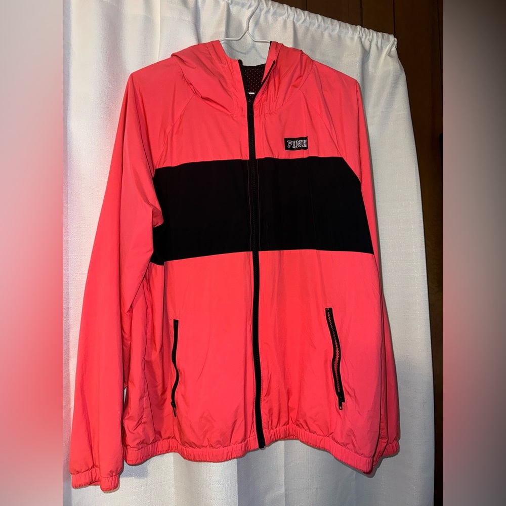 PINK rain jacket